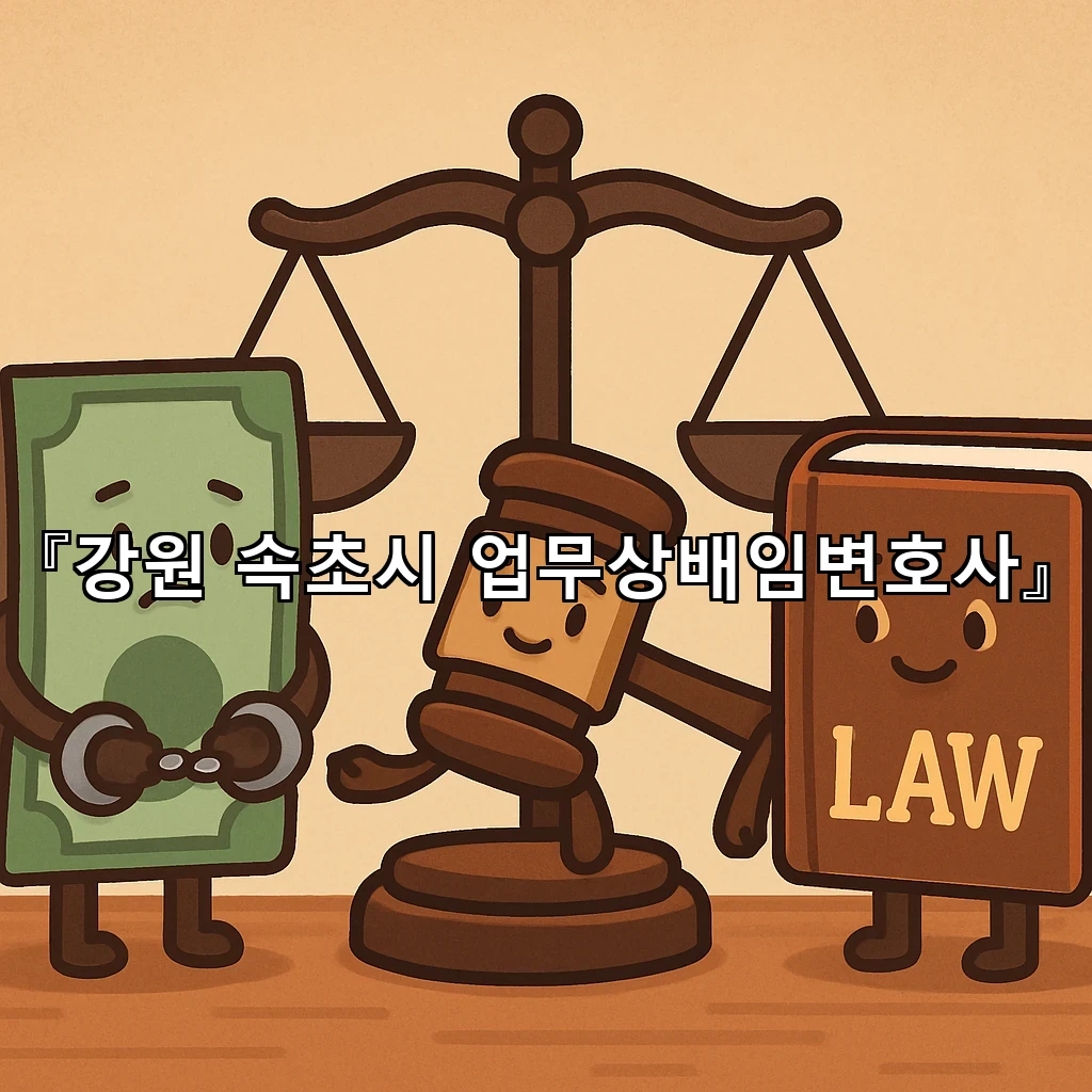 강원속초시업무상배임변호사 판단의 갈림길을 읽어내는 실전 관찰기