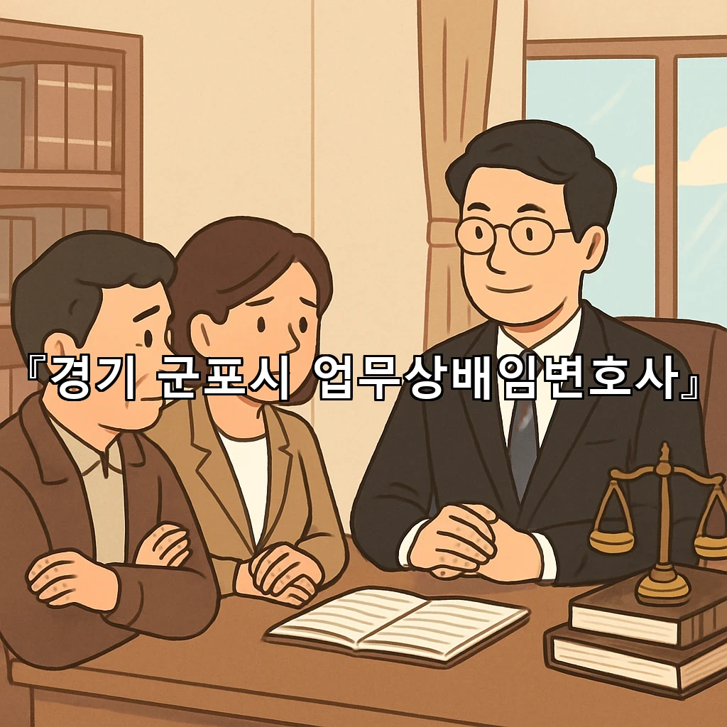 경기군포시업무상배임변호사 사건 흐름을 살피는 실무 중심의 안내
