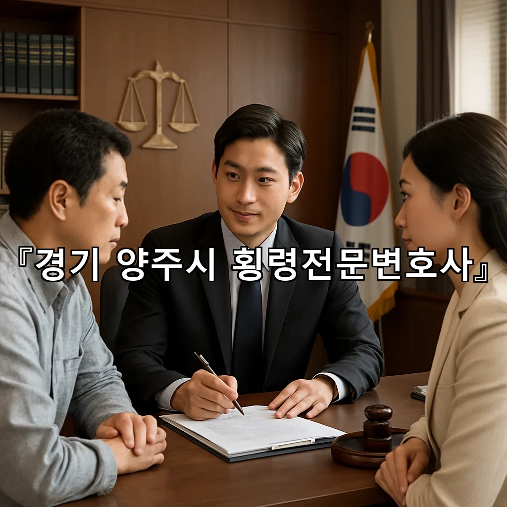 경기양주시횡령전문변호사 사건 흐름을 먼저 읽는 실무 중심 해설