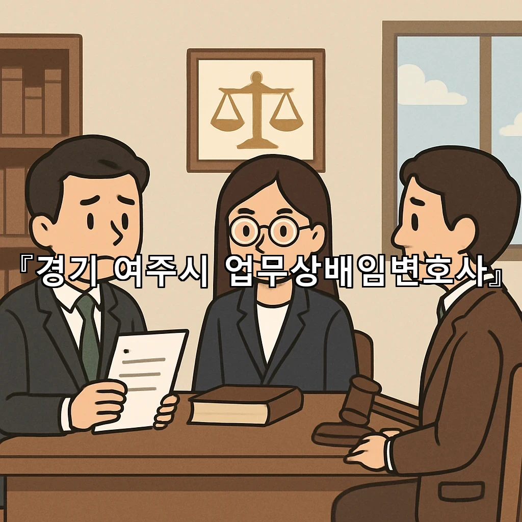 경기여주시업무상배임변호사 회사 내부 분쟁에서 놓치기 쉬운 핵심