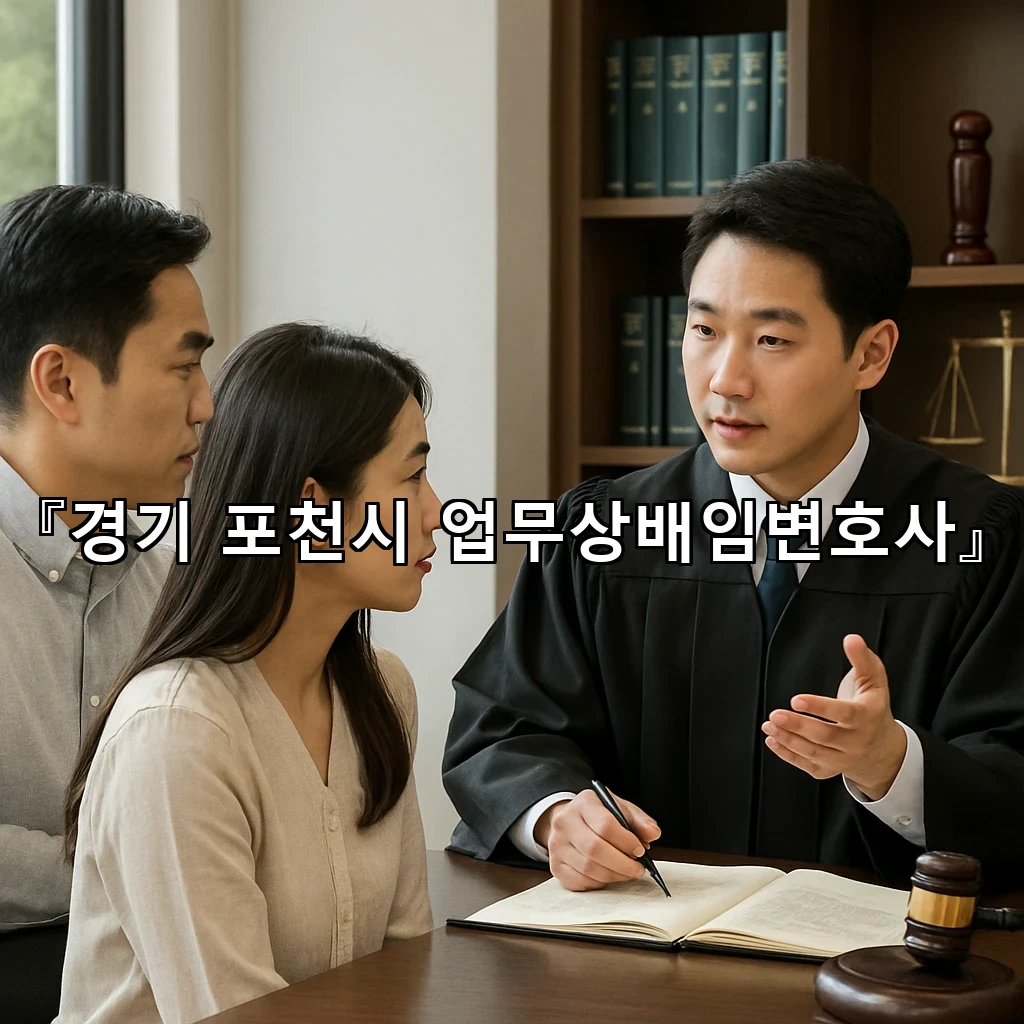 경기포천시업무상배임변호사 조사 대응의 핵심을 놓치지 않는 방법