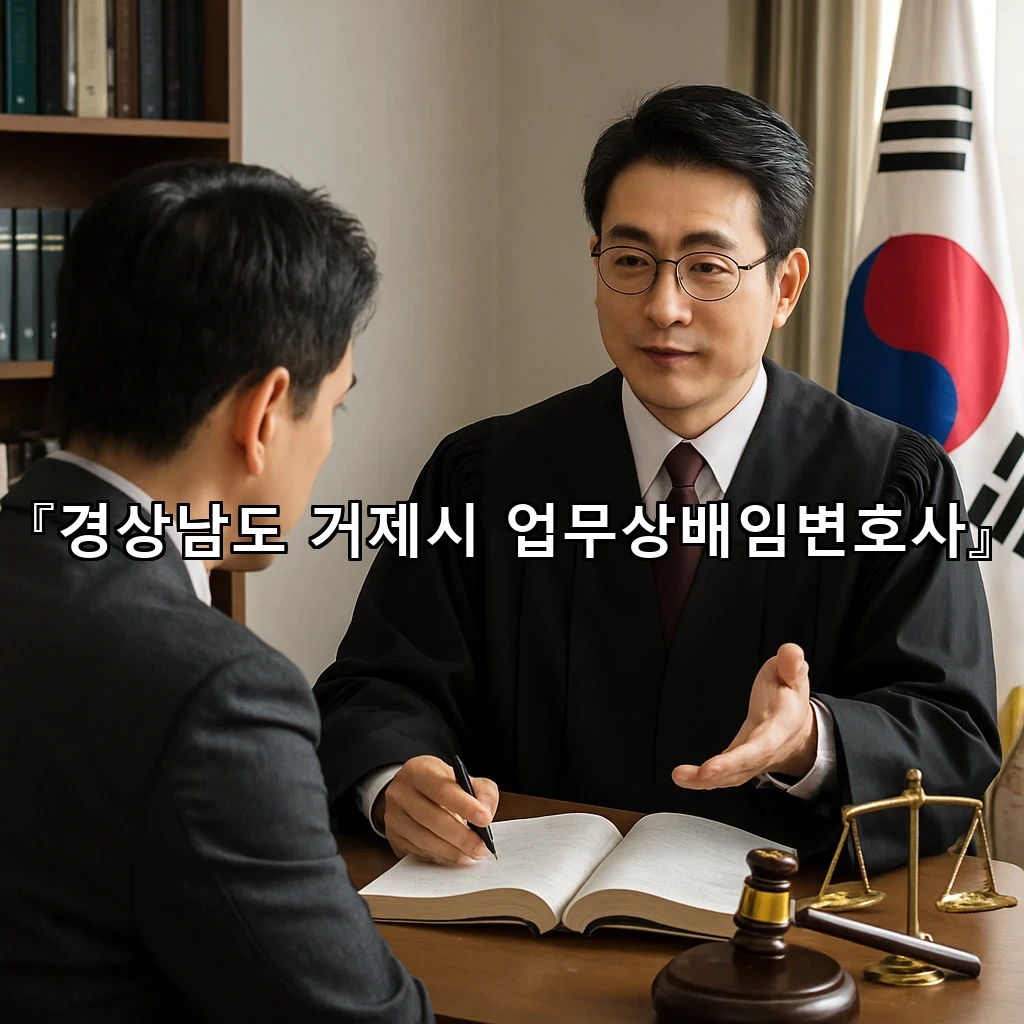 경상남도거제시업무상배임변호사 분쟁 국면에서 먼저 살펴볼 자료들