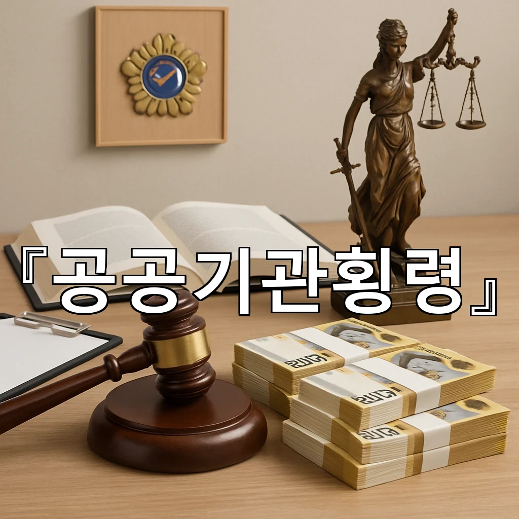 공공기관횡령 내부 절차가 무너질 때 드러나는 관리 허점의 흐름