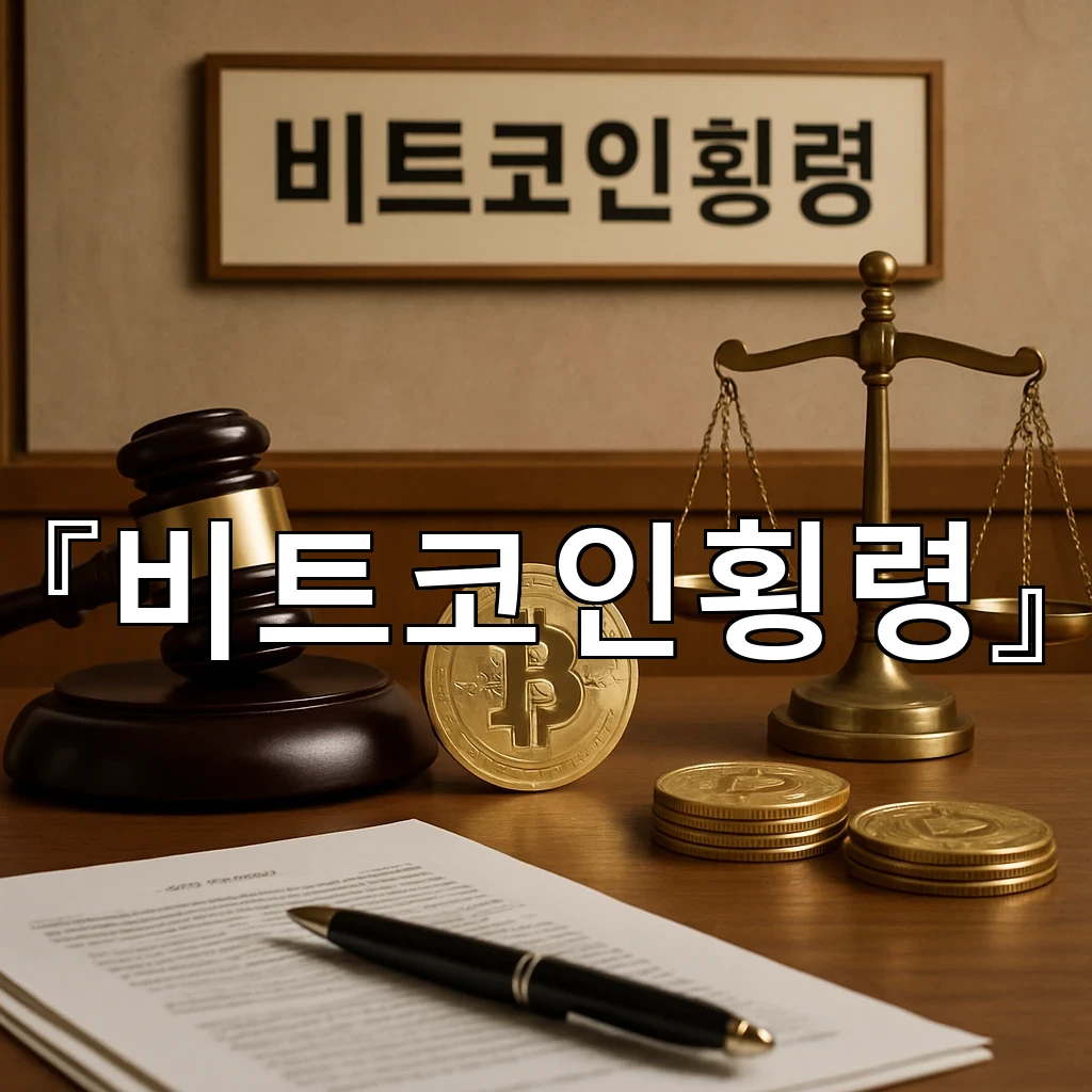 비트코인횡령 자금 흐름을 따라가며 확인하는 핵심 쟁점 정리