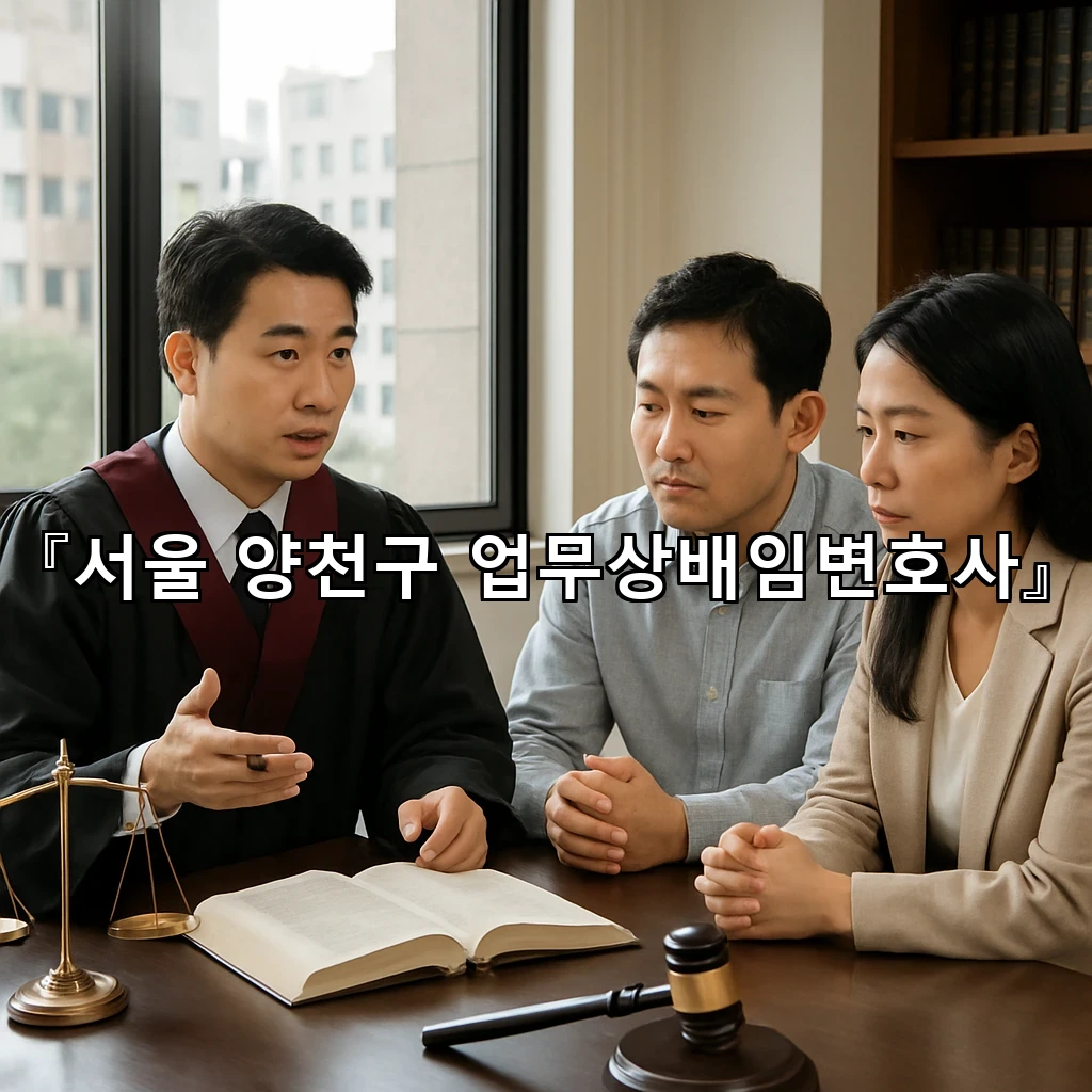 서울 양천구 업무상배임변호사