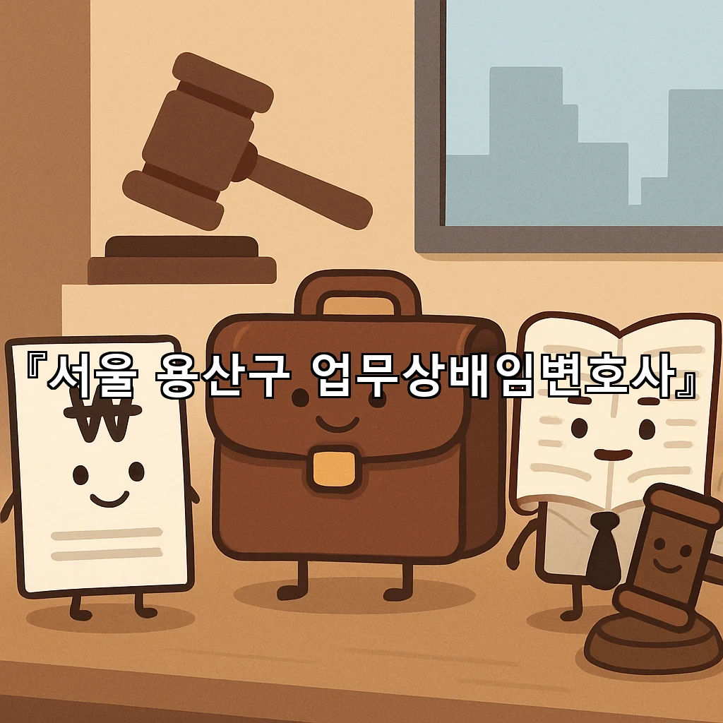 서울용산구업무상배임변호사 수사 흐름을 먼저 짚는 대응의 출발점