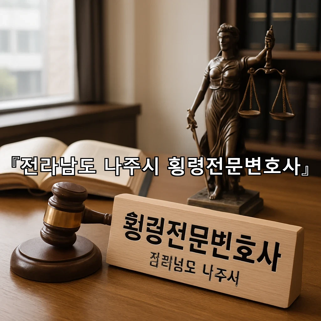 전라남도 나주시 횡령전문변호사