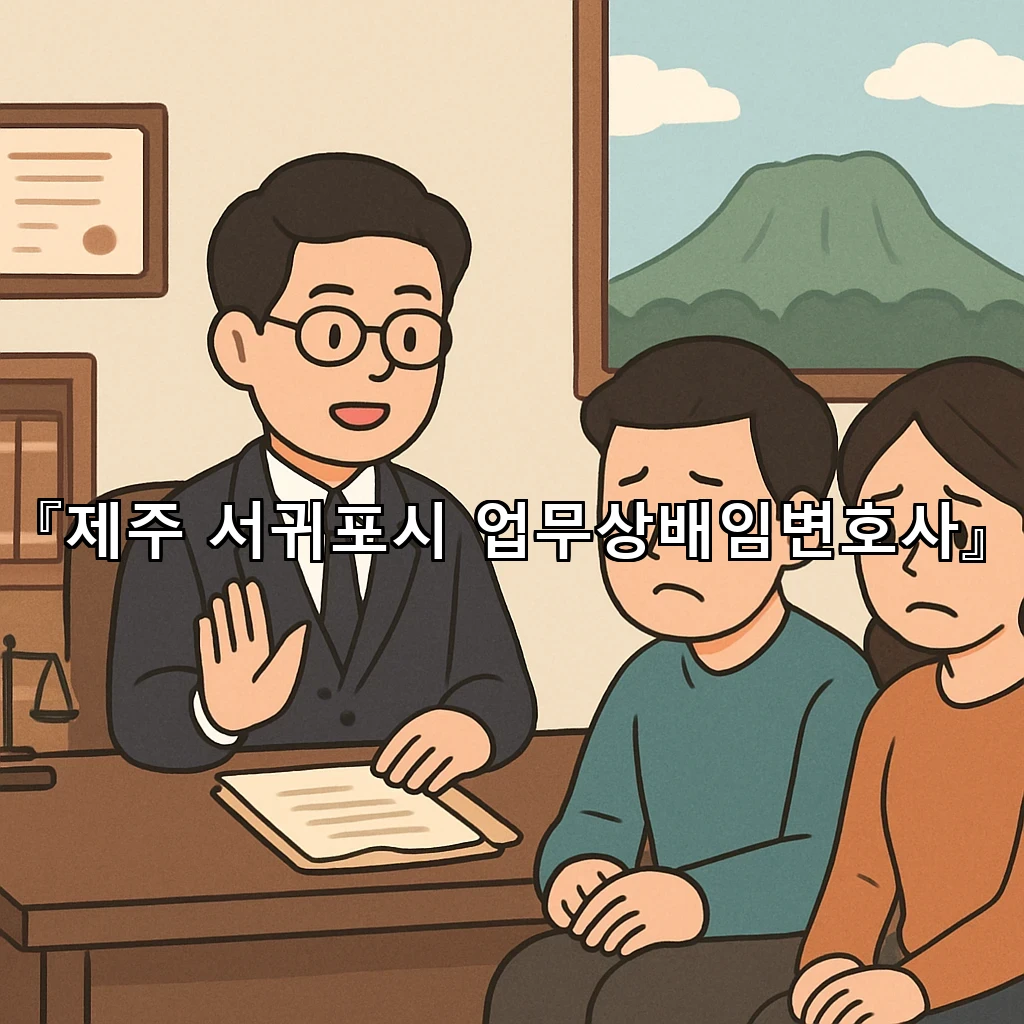 제주서귀포시업무상배임변호사 사건의 흐름을 짚는 첫 단계 안내서