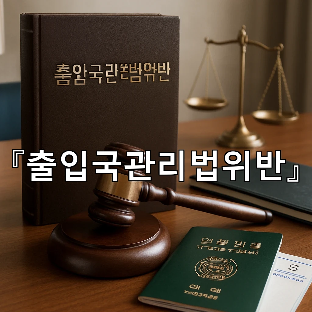 출입국관리법위반 문제를 풀 때 놓치기 쉬운 핵심 쟁점들
