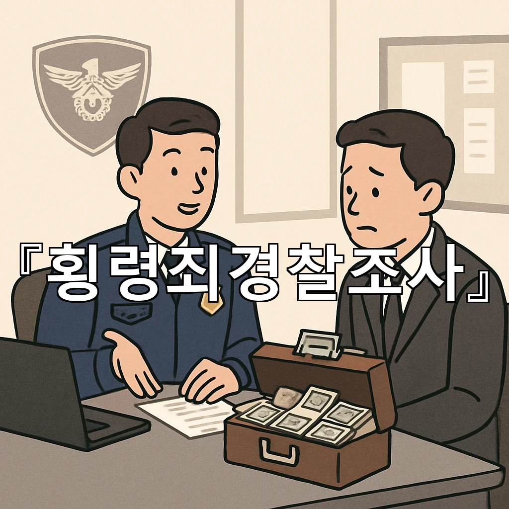 횡령죄경찰조사에 임할 때 감정 대신 정리가 필요한 까닭