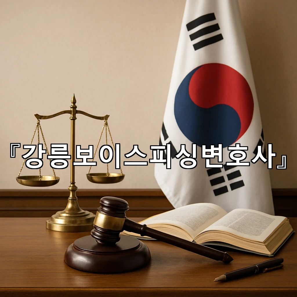강릉보이스피싱변호사 통화 한 번에 흐름을 읽는 실무 시선
