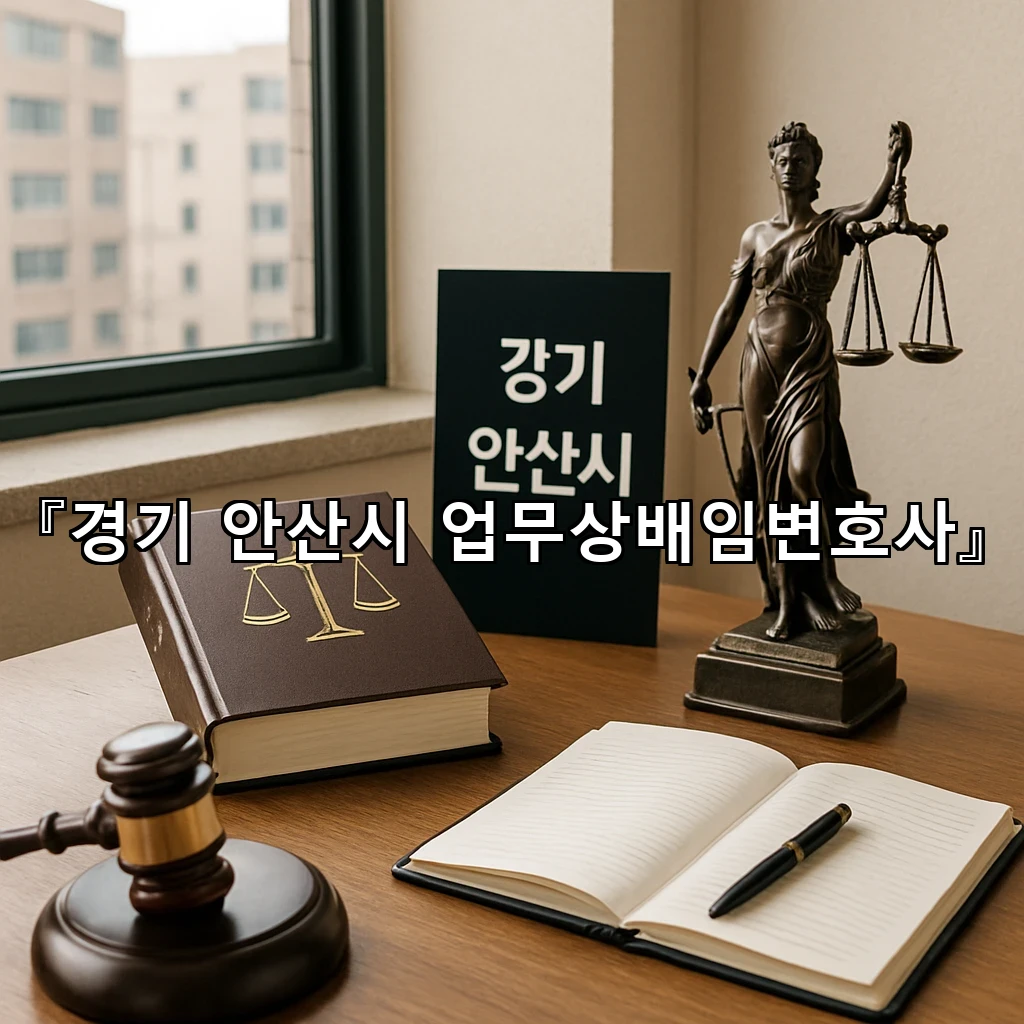 경기 안산시 업무상배임변호사