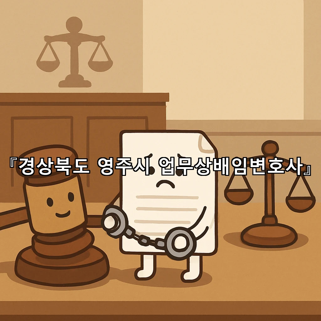 경상북도영주시업무상배임변호사 조사 전후로 달라지는 준비의 핵심