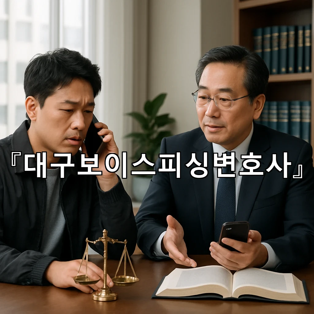 대구보이스피싱변호사 처음 마주한 순간부터 이어지는 대응의 흐름