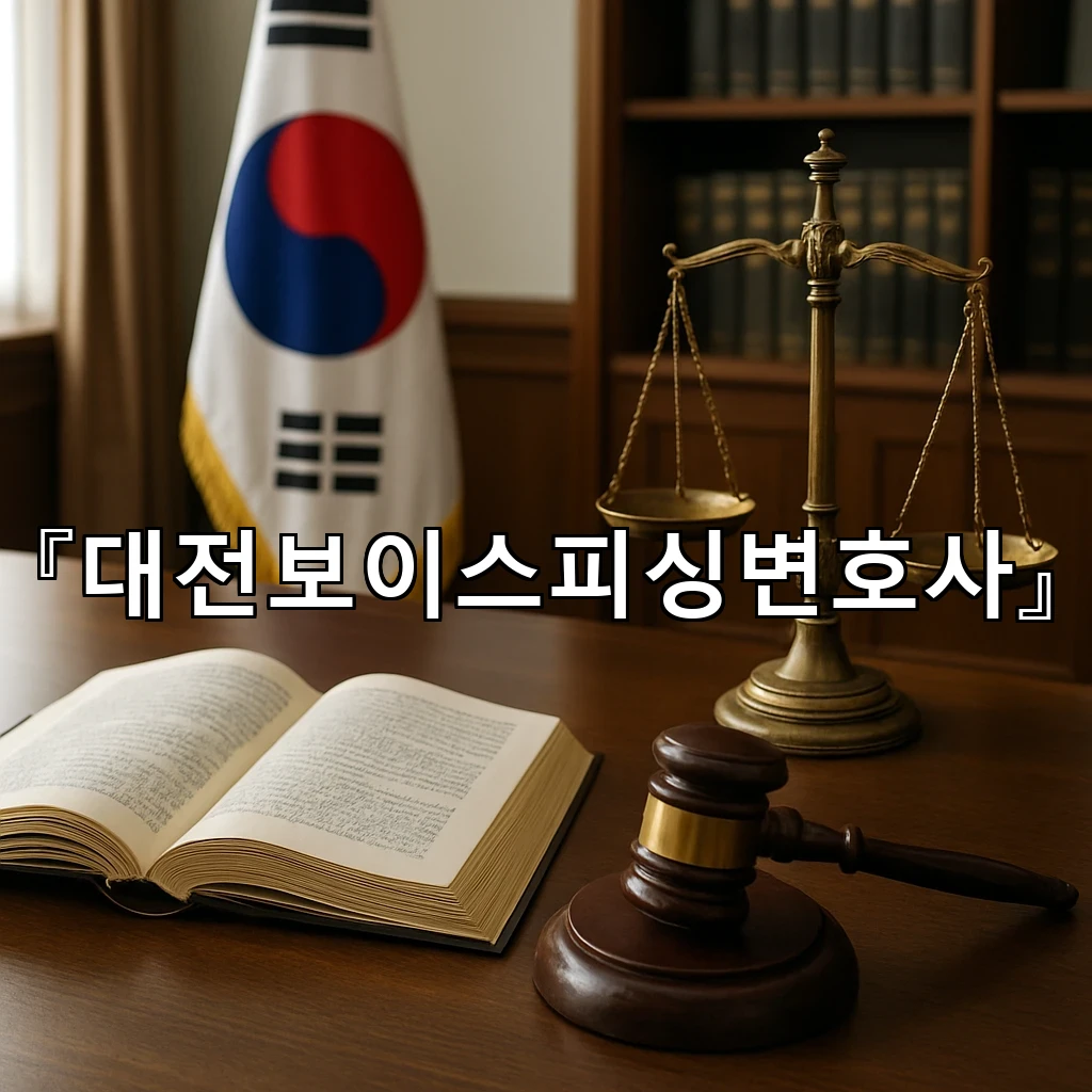대전보이스피싱변호사 통화 한 번으로 달라지는 대응의 첫 흐름