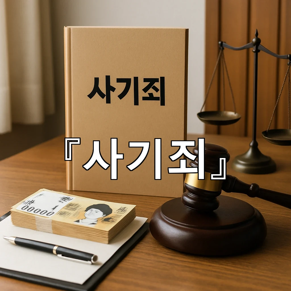 사기죄 이야기의 시작과 끝을 다시 짚어보는 시선과 정리법
