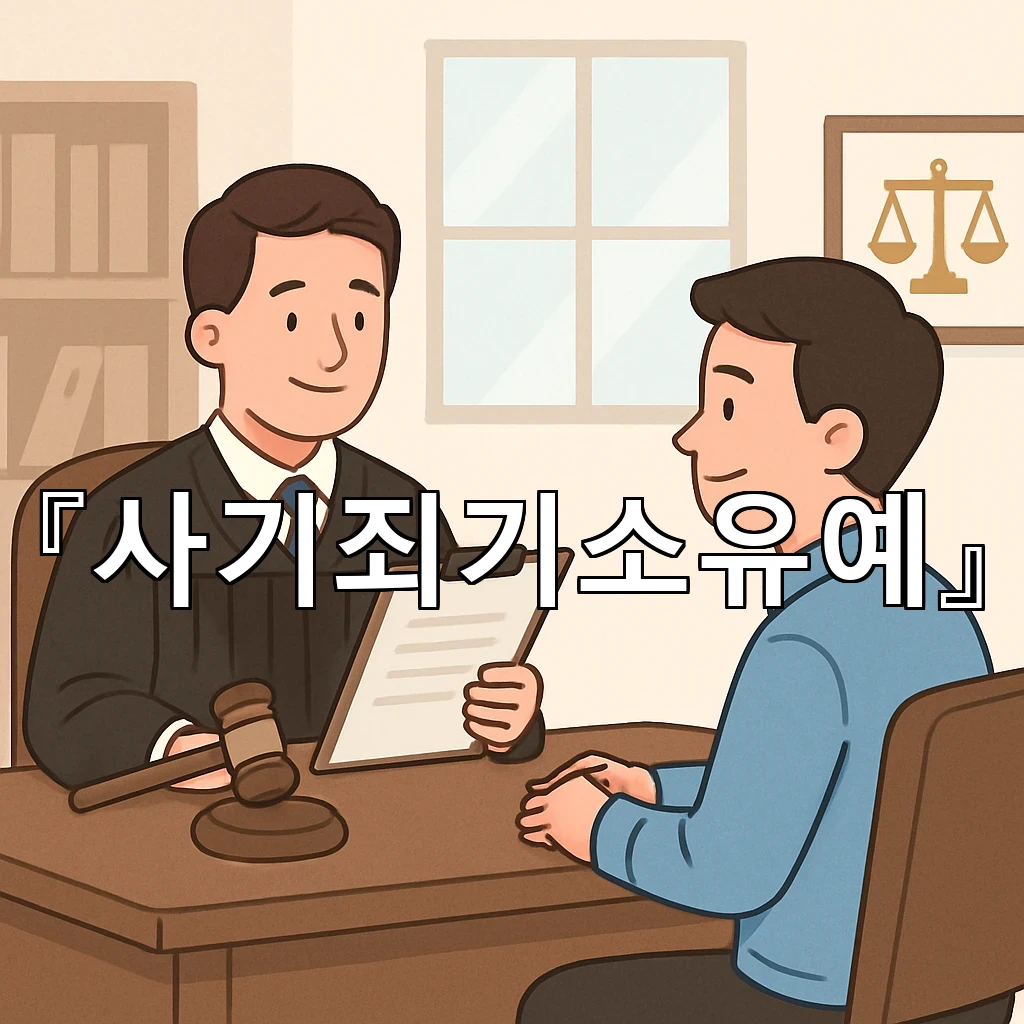 사기죄기소유예 판단에 영향을 주는 요소를 쉽게 풀어쓴 글