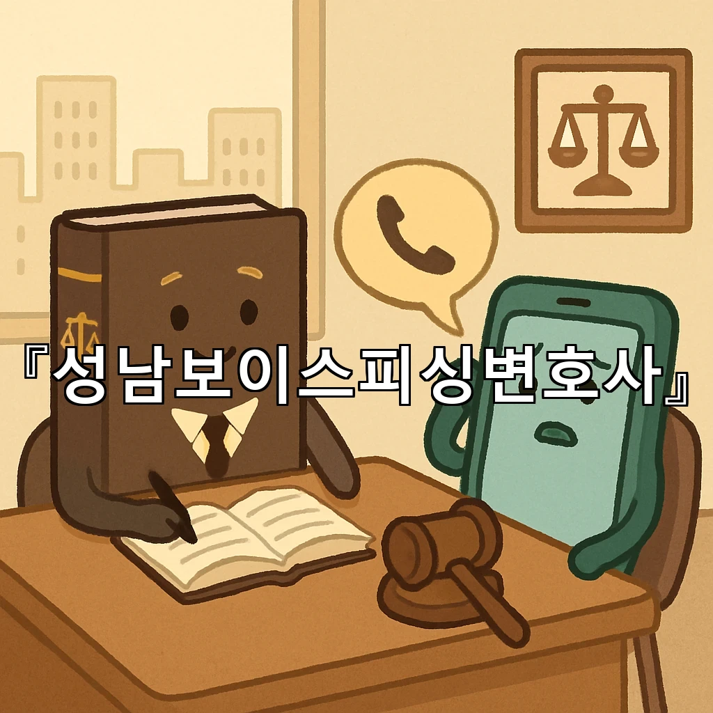 성남보이스피싱변호사 연락 앞두고 확인할 서류와 말의 순서