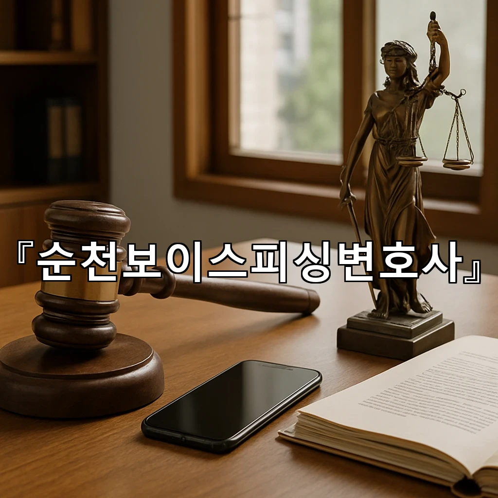 순천보이스피싱변호사 사건의 흐름을 차분히 짚는 대응 기준