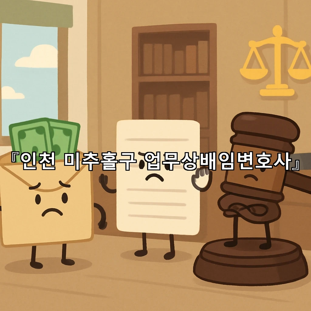 인천 미추홀구 업무상배임변호사