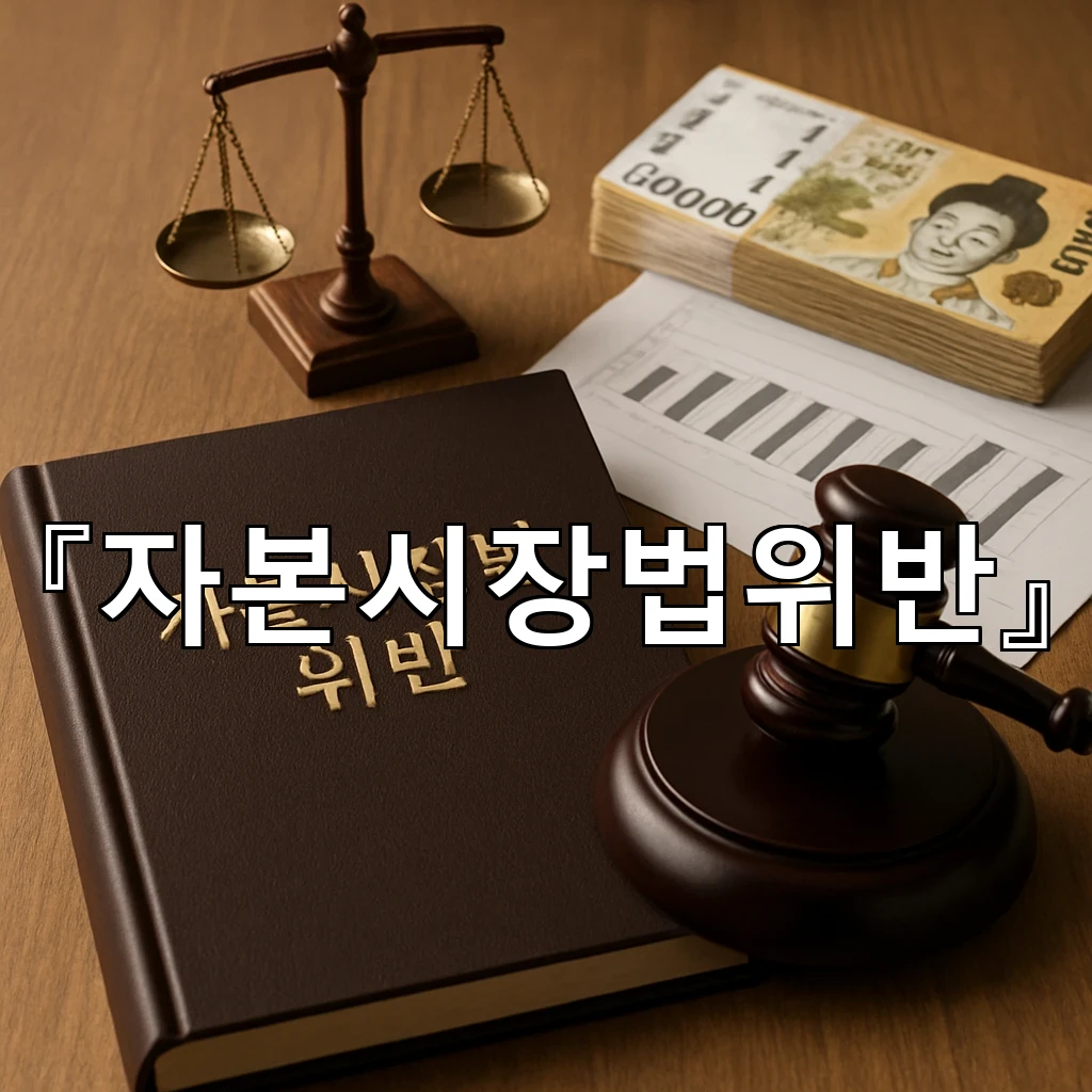 자본시장법위반 사건의 흐름을 읽는 첫 단계와 대응의 방향