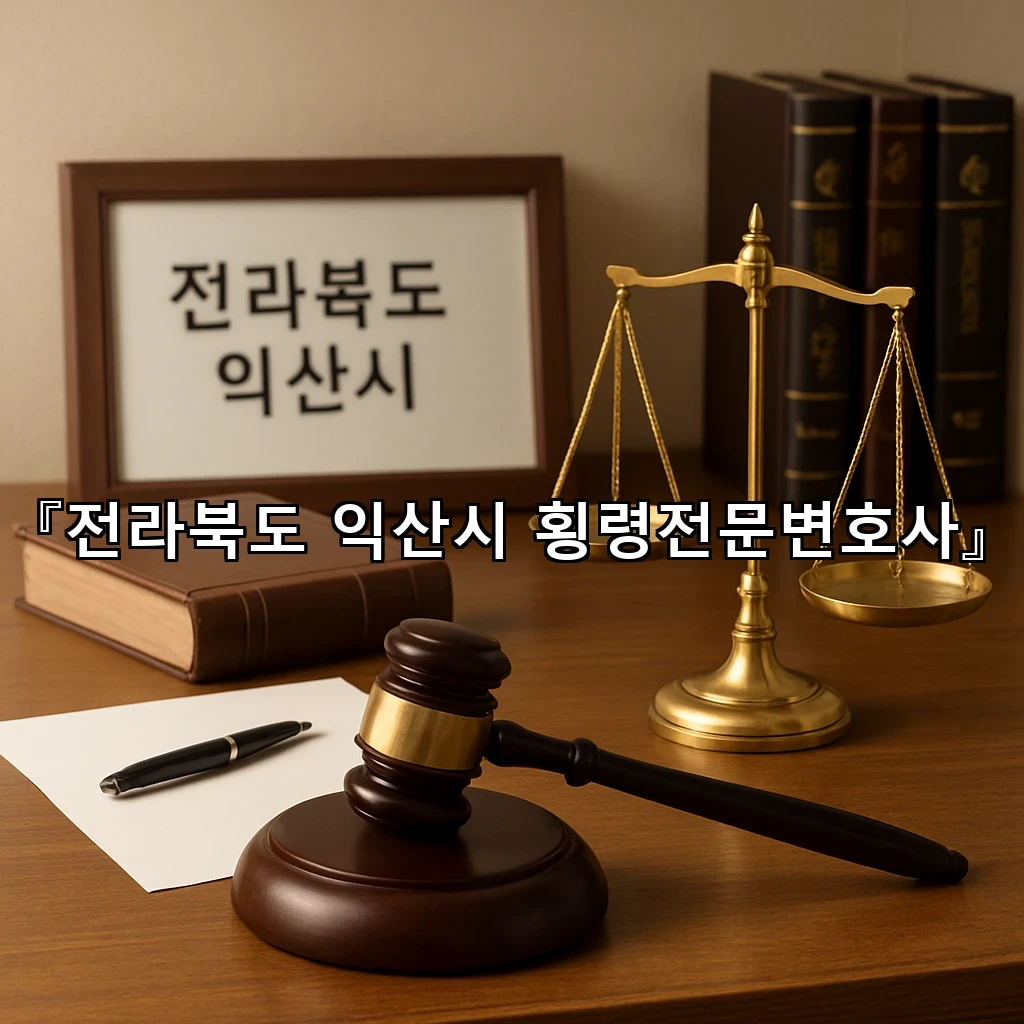 전라북도 익산시 횡령전문변호사