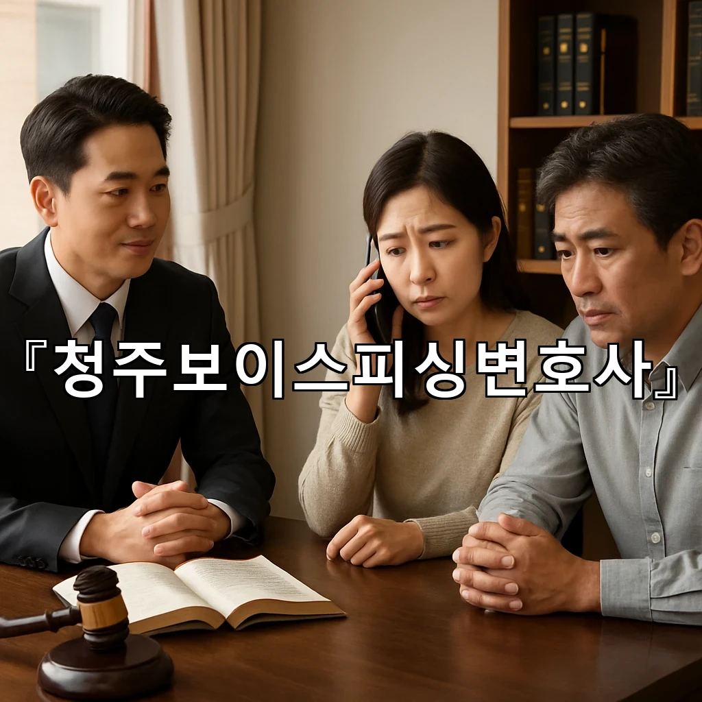 청주보이스피싱변호사 압박에 흔들리지 않게 진술을 준비하는 순서