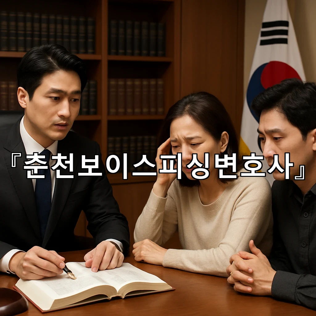 춘천보이스피싱변호사 통화 기록 정리로 달라지는 첫 대응의 핵심