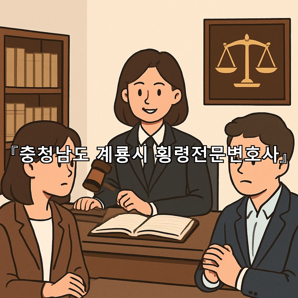 충청남도 계룡시 횡령전문변호사
