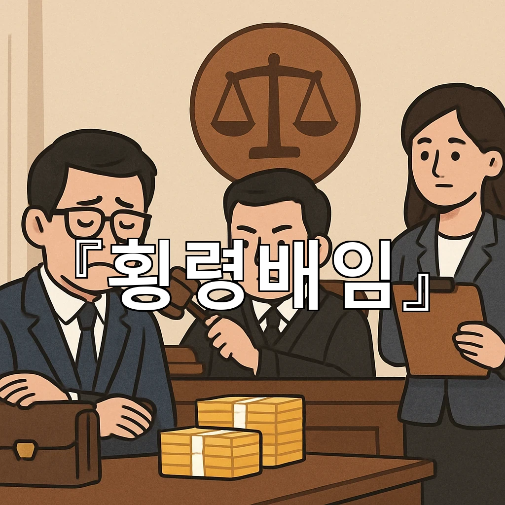 횡령배임 흐름을 읽을 때 놓치기 쉬운 항목을 따로 보는 이유