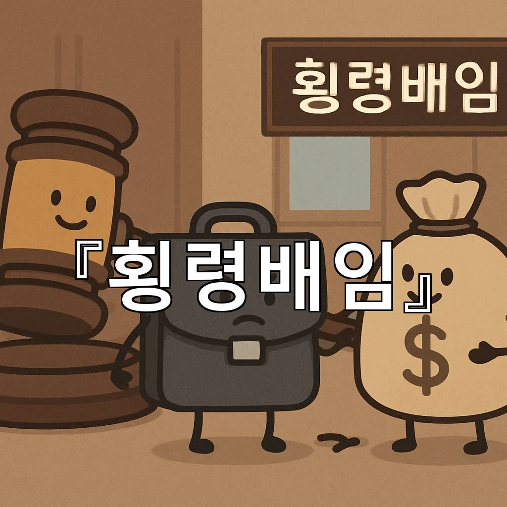 횡령배임 쟁점을 둘러싼 첫 대화에서 확인할 문장들 정리