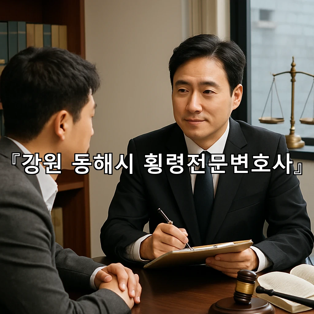 강원동해시횡령전문변호사 사건 흐름을 먼저 읽고 대응하는 방법