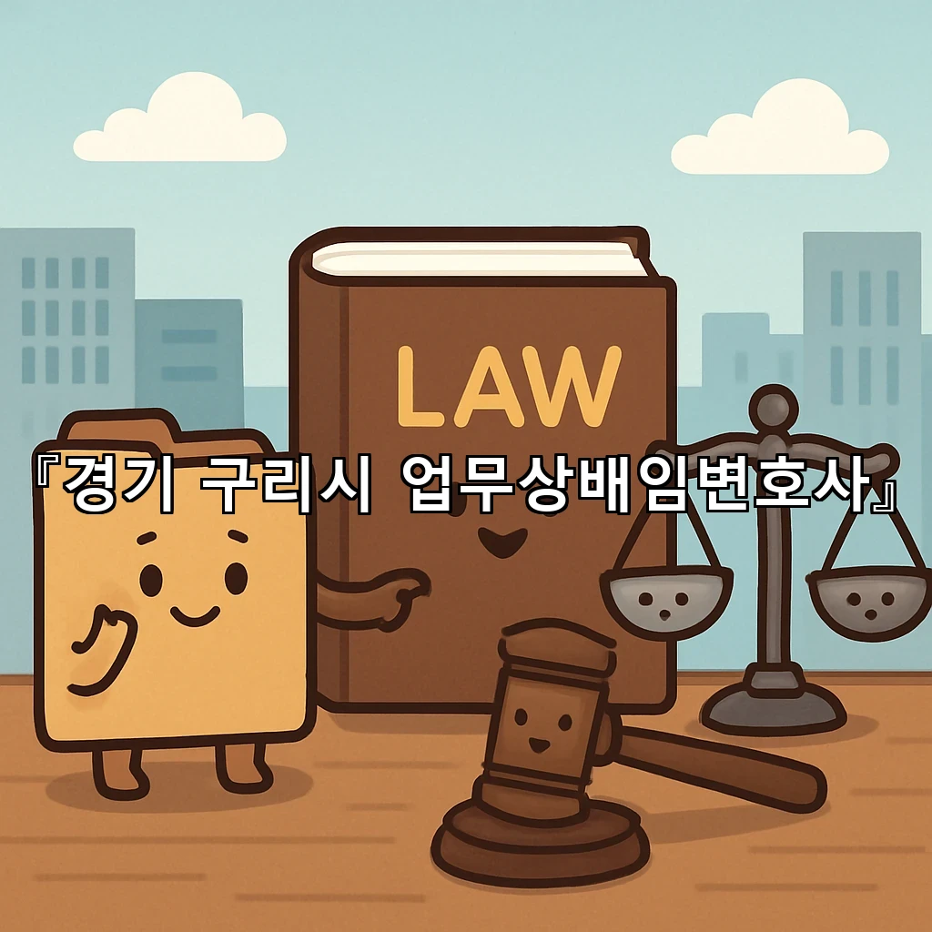 경기구리시업무상배임변호사와 함께하면 쟁점이 한눈에 정리됩니다