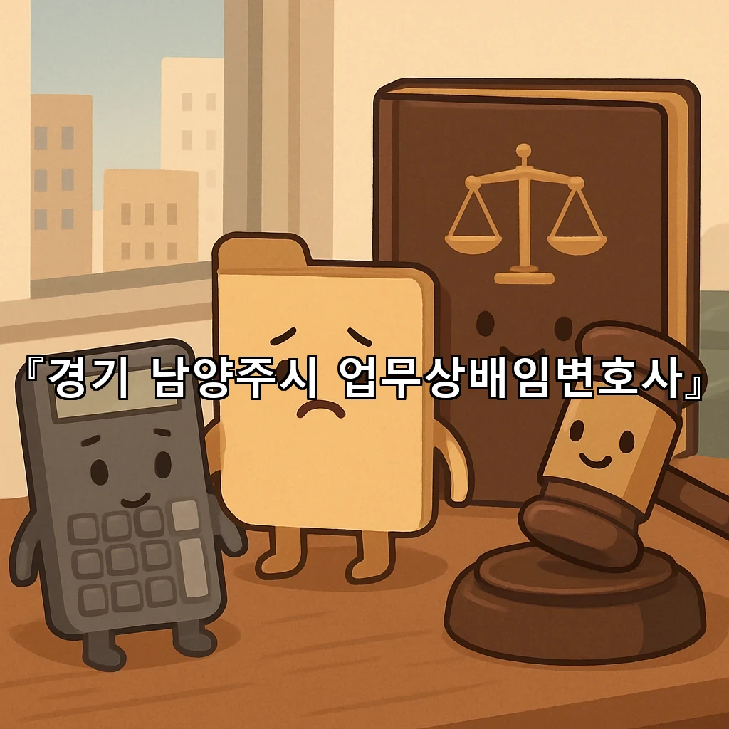 경기 남양주시 업무상배임변호사