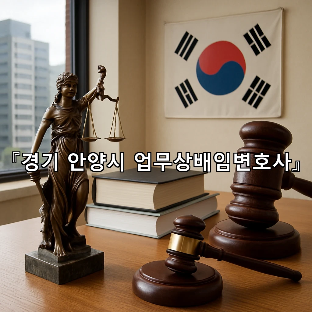 경기안양시업무상배임변호사 사건의 흐름을 먼저 읽어야 할 순간들