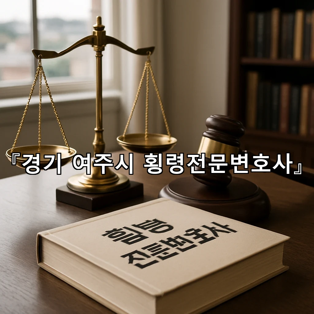경기 여주시 횡령전문변호사
