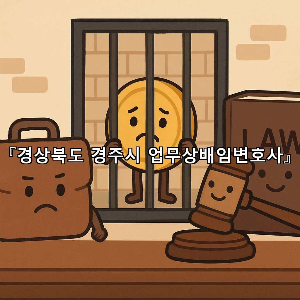 경상북도 경주시 업무상배임변호사