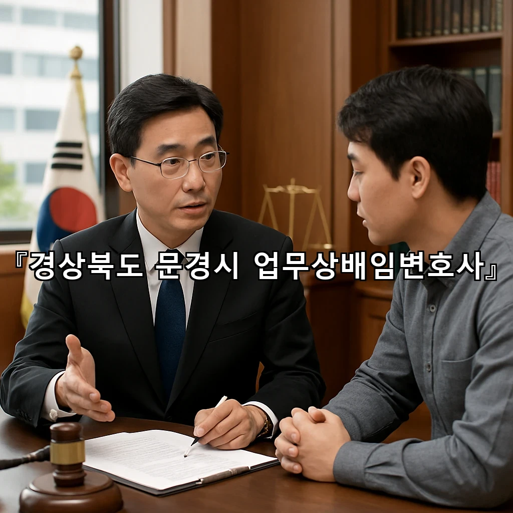 경상북도 문경시 업무상배임변호사
