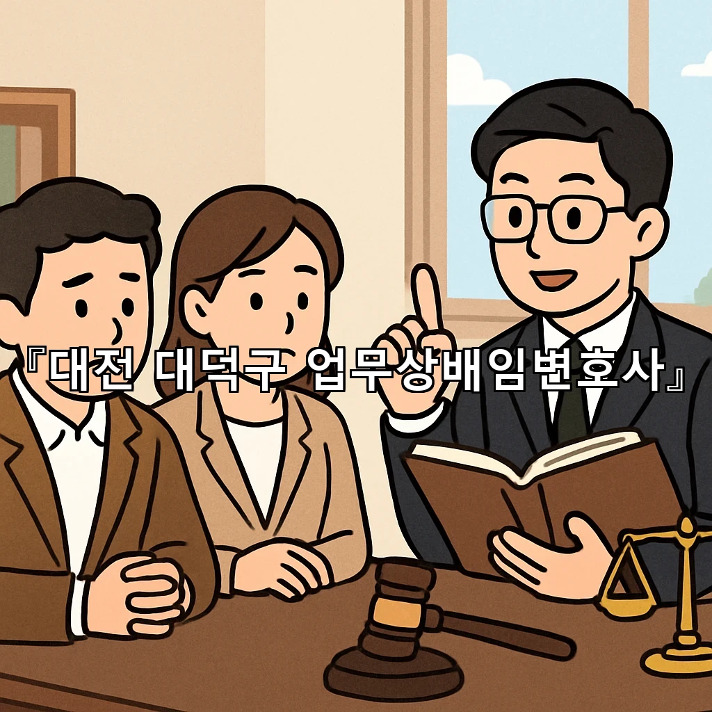 대전대덕구업무상배임변호사 수사 흐름을 짚어보는 첫걸음의 기준