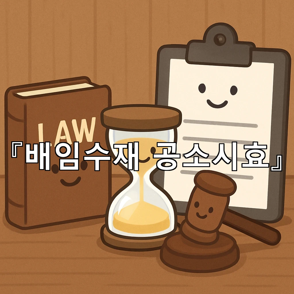 배임수재공소시효 사건의 흐름을 읽는 첫걸음과 판단 기준