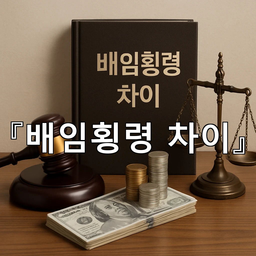 배임횡령차이 실제 사례를 따라가며 차이를 읽어내는 방법의 핵심