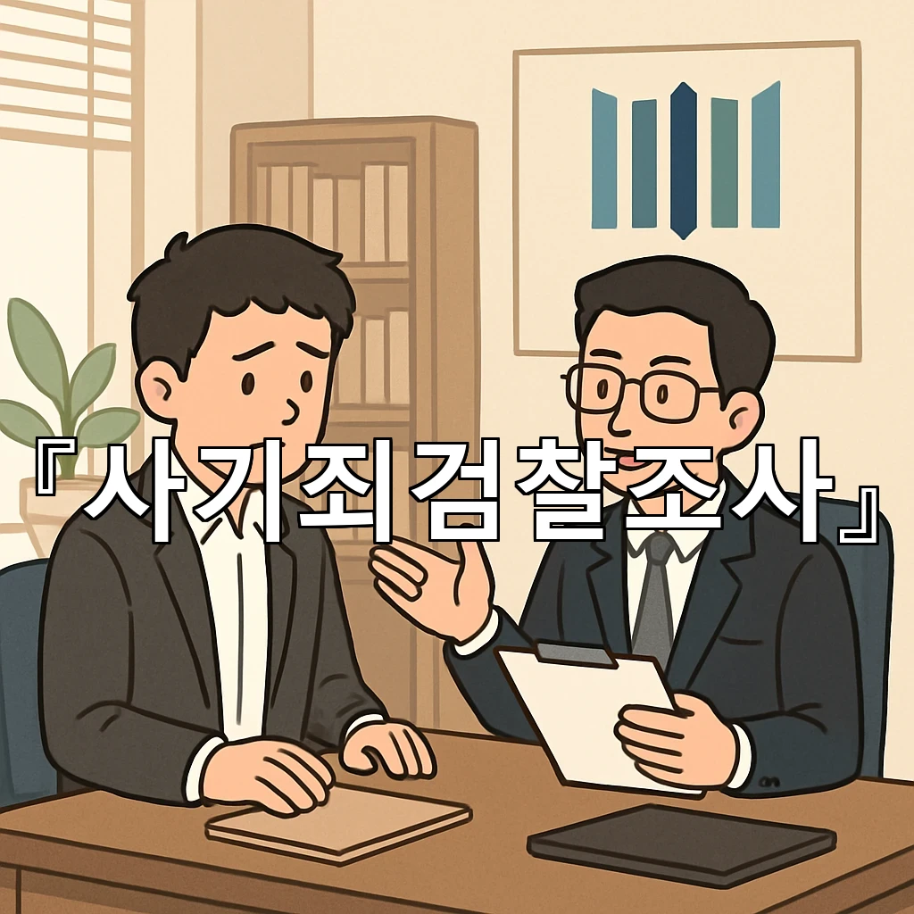 사기죄검찰조사 시작 전 기억해둘 진술 흐름과 서류 정리 방법