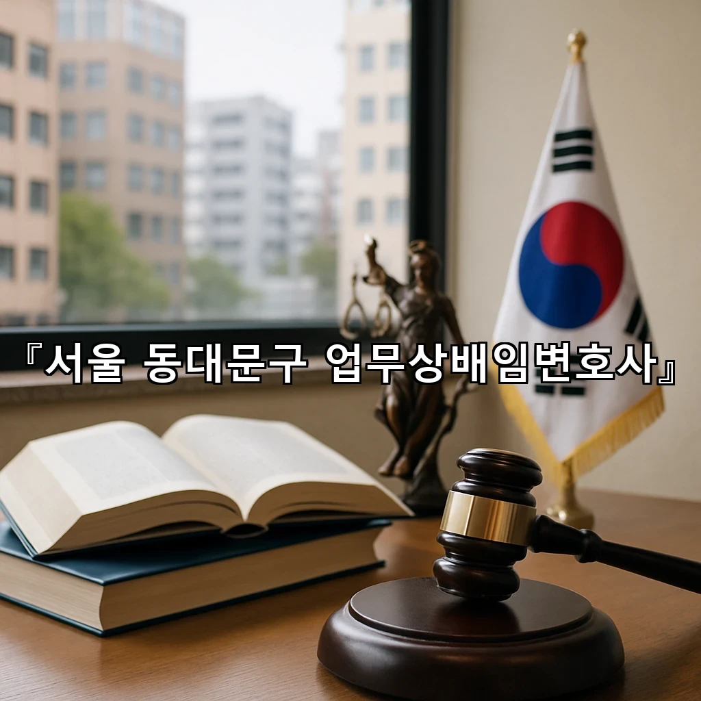 서울동대문구업무상배임변호사 판단이 엇갈리는 이유와 준비의 방향