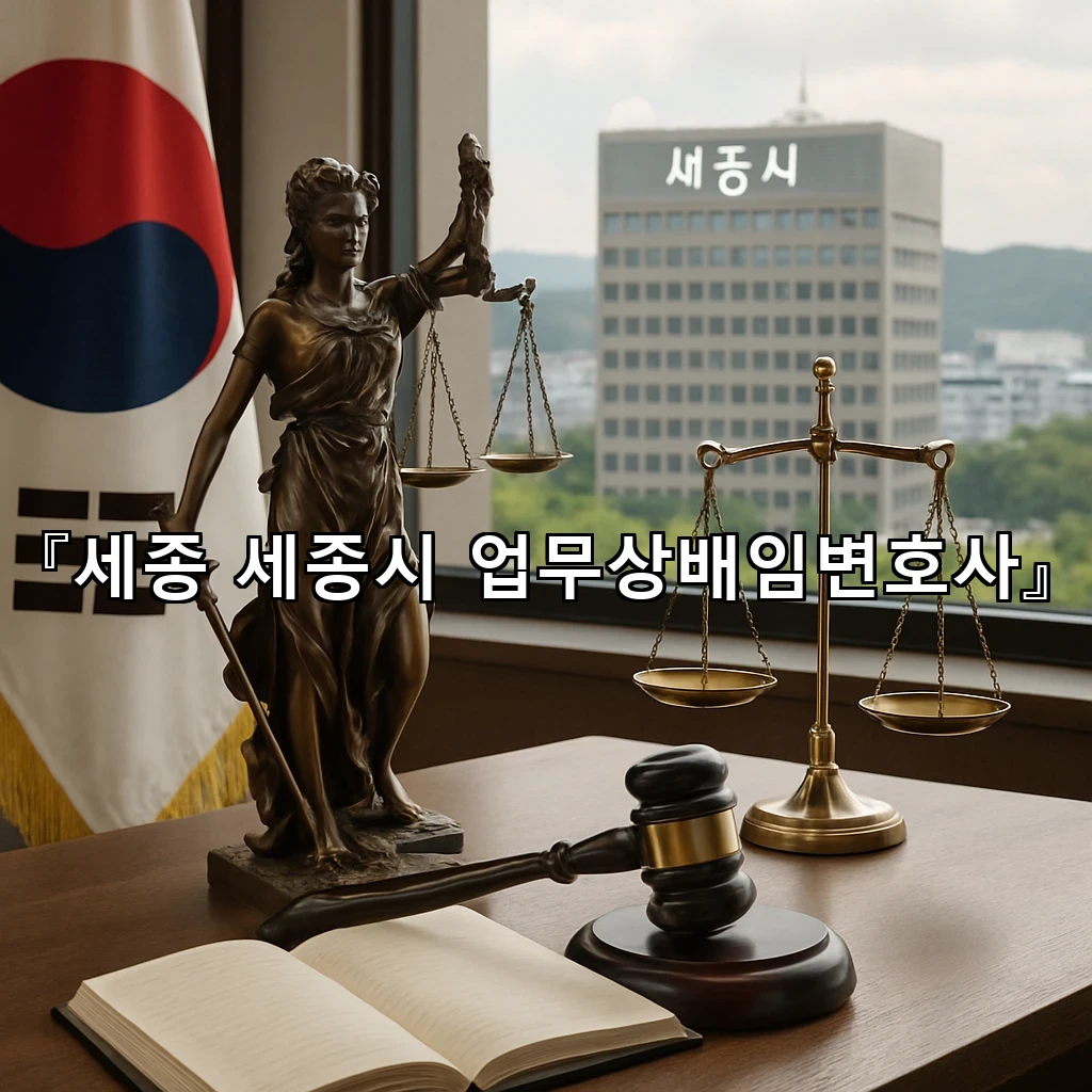 세종세종시업무상배임변호사 사실관계가 복잡할수록 먼저 볼 지점들