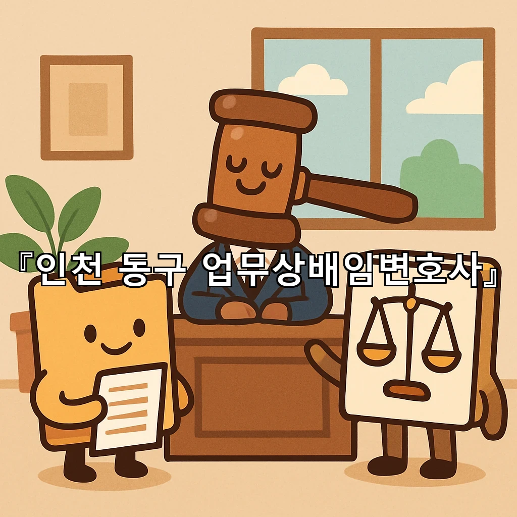 인천동구업무상배임변호사 사건의 흐름을 차분히 짚어보는 첫걸음