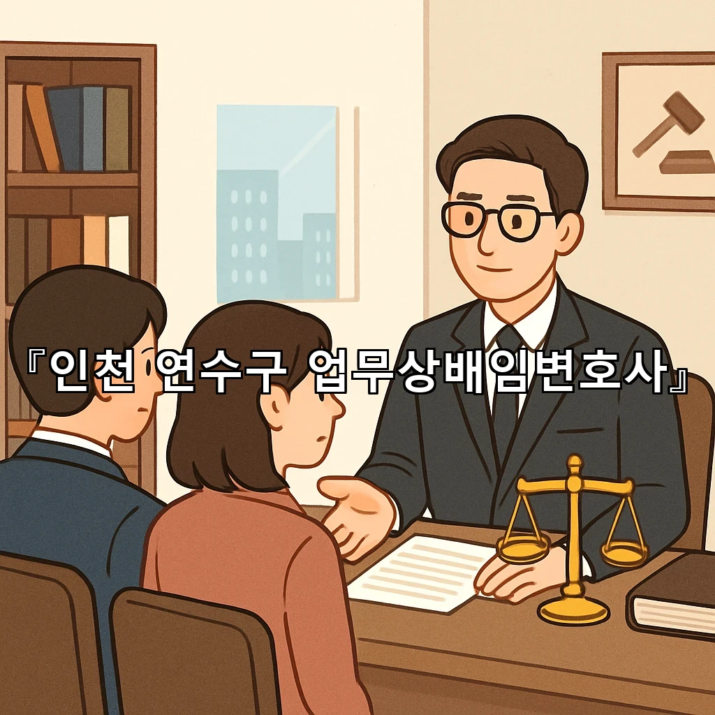 인천 연수구 업무상배임변호사