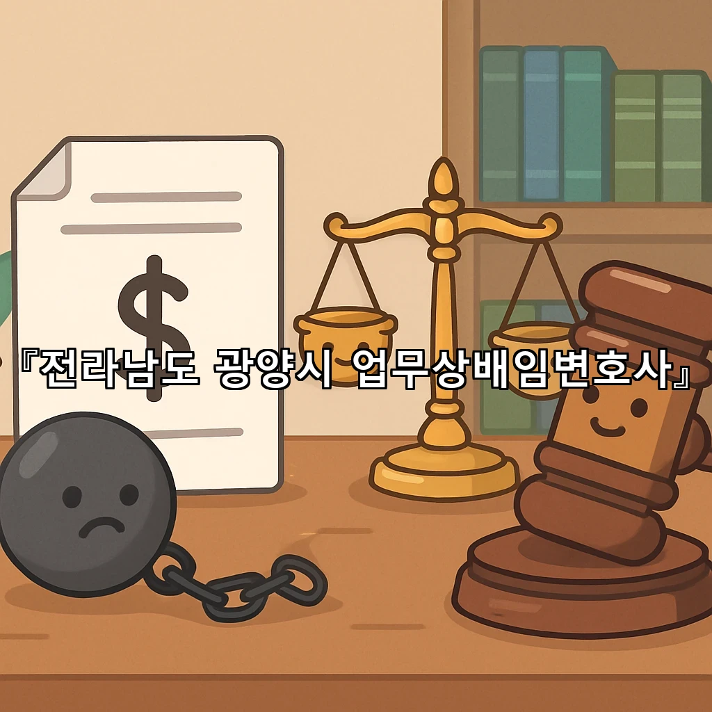 전라남도 광양시 업무상배임변호사