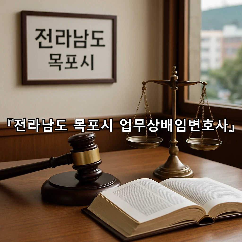 전라남도목포시업무상배임변호사 의심 단계에서 살펴볼 핵심 정리