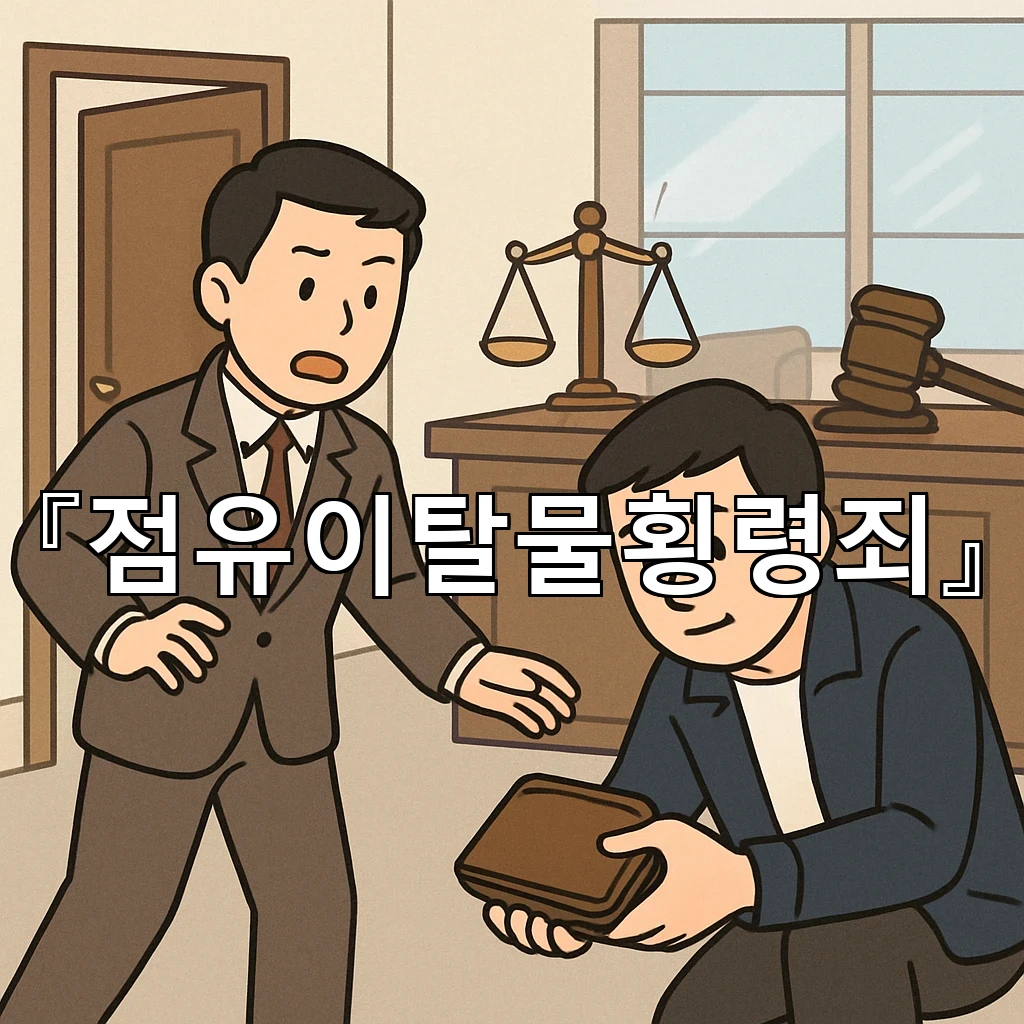 점유이탈물횡령죄 분실물 발견 뒤 먼저 살펴야 할 핵심 기준