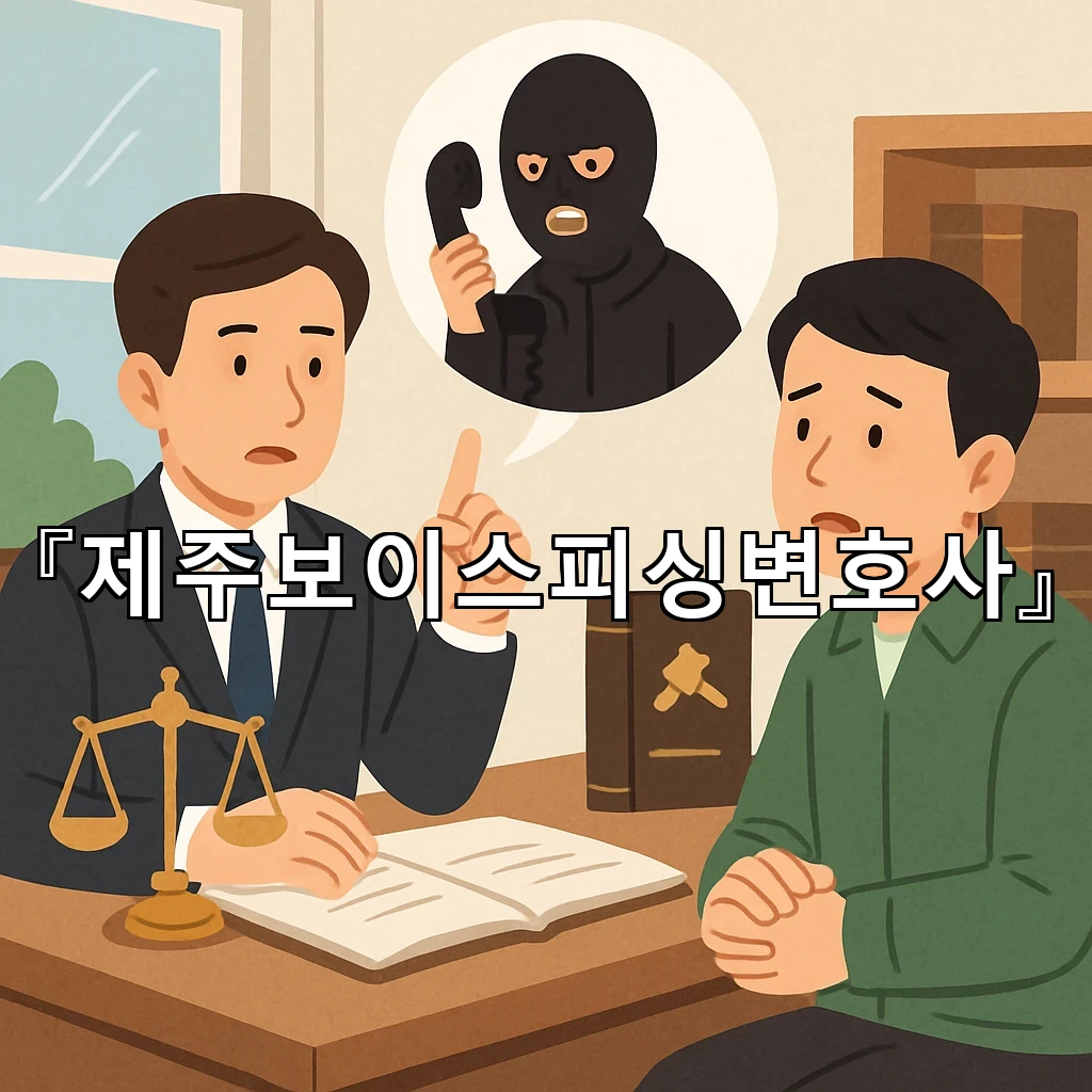 제주보이스피싱변호사 통화 직후 남겨야 할 기록과 정리 요령